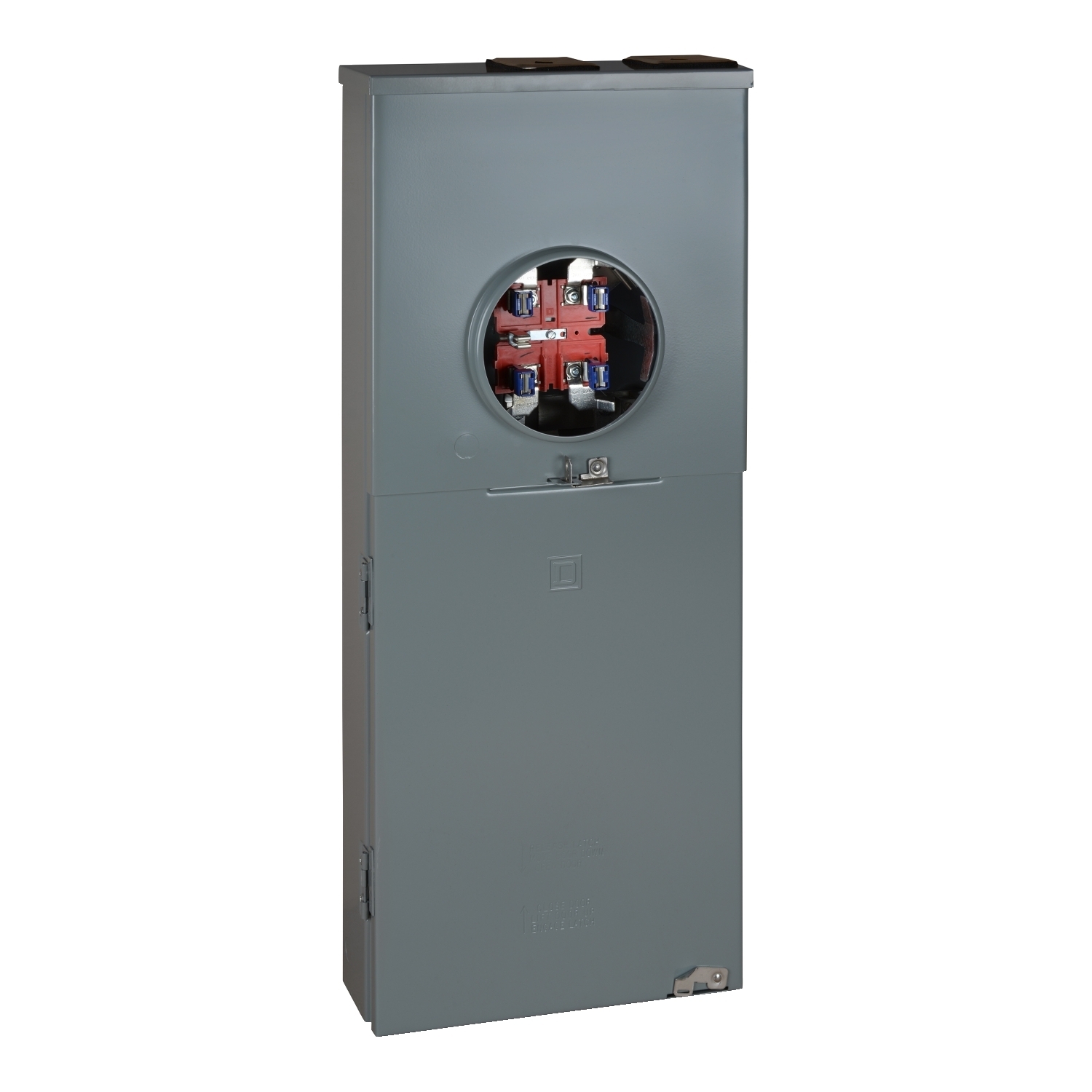 RC816F100CH Homeline Meter Main, CSED, 100 Amp, 1 Phase, Ringless, Horn, OH, UG, 120/240V, Surface, max 8 Spaces, 16 Circuits