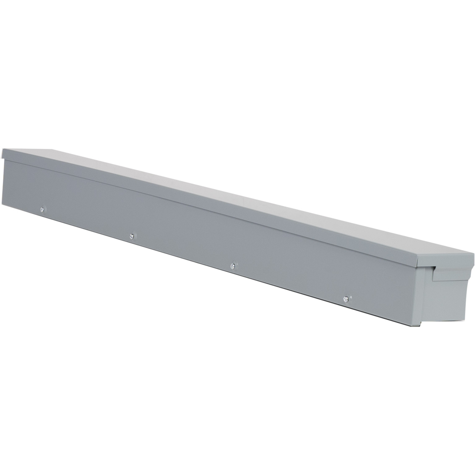 RDB44 Square-Duct Type RDB Wireway Trough, 4 ft L x 4 in W x 4 in H, Steel