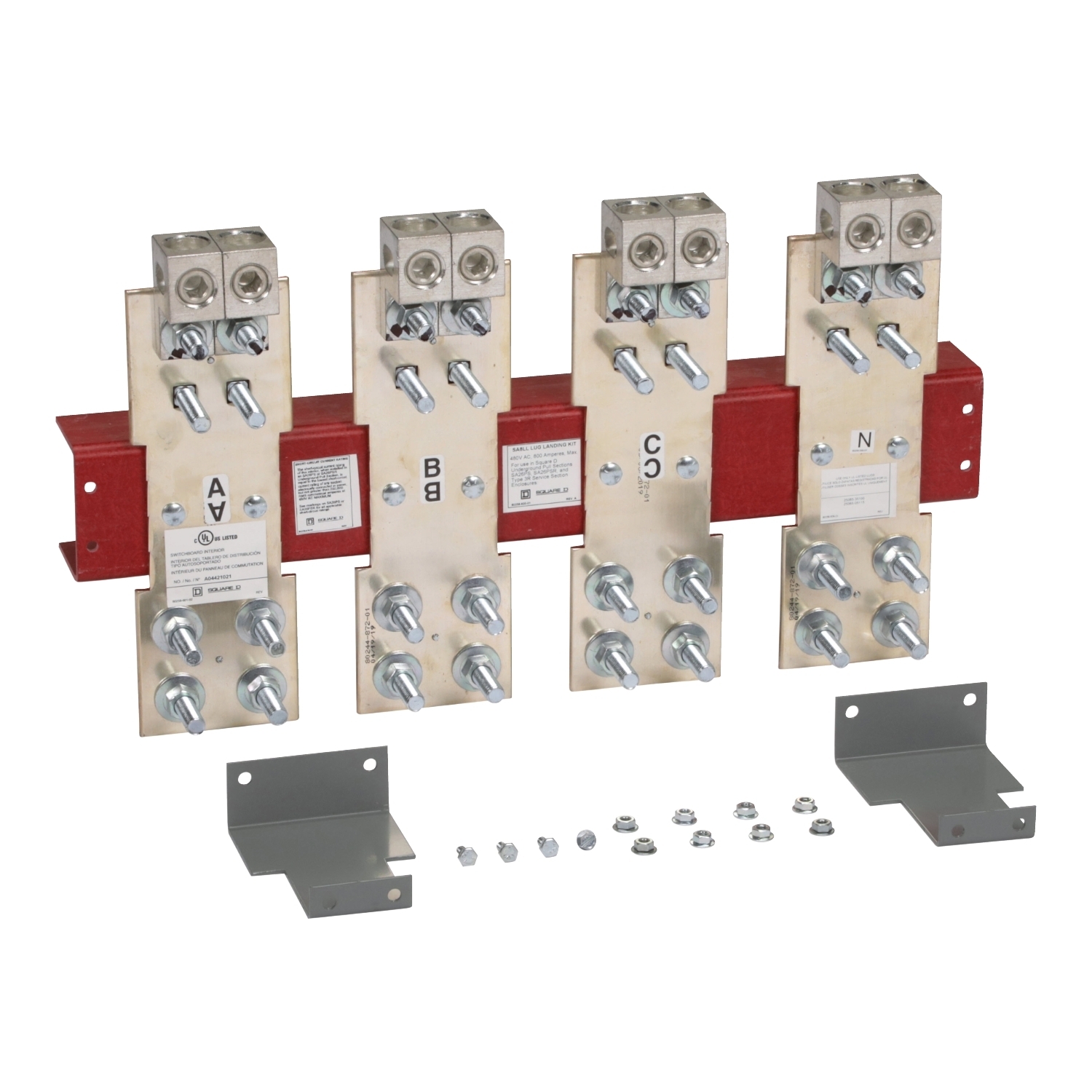 SA8LL Lug Landing Kit, For Use With Speed-D Merchandised Service Section LV Switchboards, 800 A