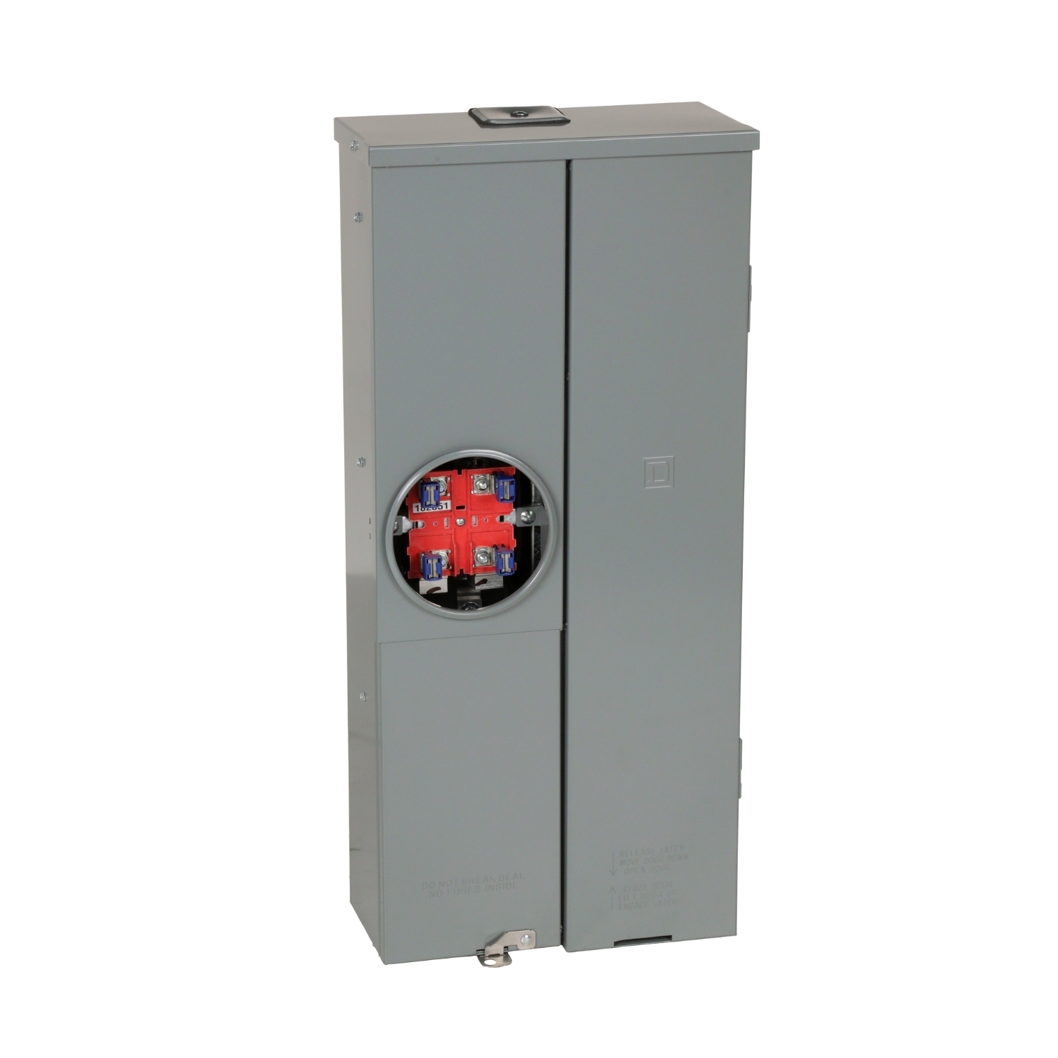 SC816D200C Homeline Meter Main, CSED, 200 Amp, Ringed, No Bypass, OH, UG, Surface, max 8 Spaces, 16 Circuits