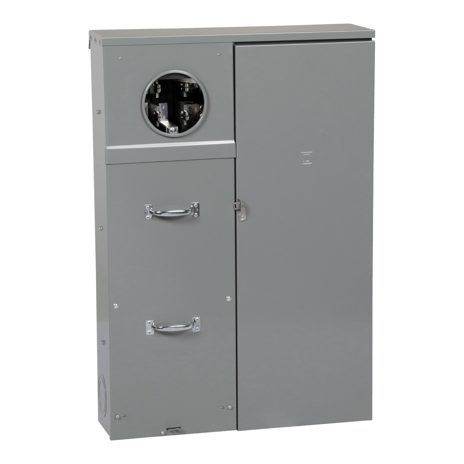 SU3040D400CN All-in-one, Homeline, CSED, Ringed Socket, 400 Amp, Surface/Semi Mount, 30 Spaces, 40 Circuits, 25 kA SCCR, No Bypass