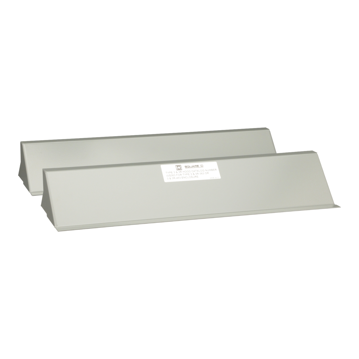 WS380 Transformer Weathershield, For Use With D Style Enclosure