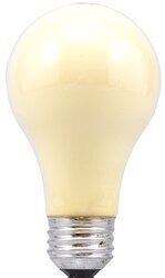 100A/Y/RP-120V/12763 Incandescent Lamp, 100 W, E26 Incandescent Lamp, A19 Shape, 1140 Lumens