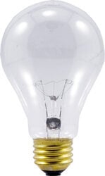 135A21/TS/8M/SS-120-125V/12843 Incandescent Lamp, 135 W, E26 Incandescent Lamp, A21 Shape, 1750 Lumens Lumens