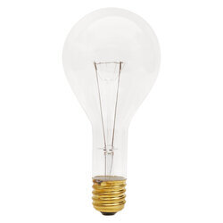 300PS35/CL-130V/15917 Class C General Purpose Lamp, 300 W, E39 Incandescent Lamp, PS35 Shape, 5250 Lumens Lumens