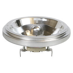 50AR111/SSP4-12V/55105 Dimmable Low Voltage Reflector Halogen Lamp, 50 W, G53 Halogen Lamp, AR111