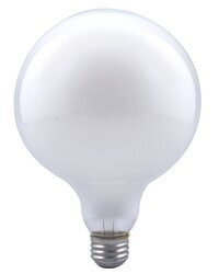 14621 Ecologic Decorative Globe Incandescent Lamp, 60 W, E26 Incandescent Lamp, G40, 575 Lumens