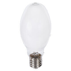 H37KC-250/DX/69448 High Intensity Discharge HID Mercury Vapor Lamp, 250 W, E39 Lamp Base, ED28 Shape, 12500 Lumens
