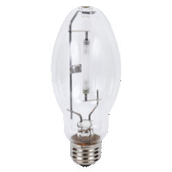 LU50/MED/67502 Lumalux HID High Pressure Sodium Lamp, 50 W, E26 Lamp, E17 Shape, 4000 Lumens