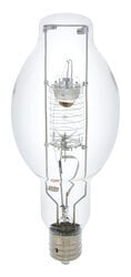 MP400/BU-ONLY/64705 Metalarc Powerball Pro-Tech HID High Wattage Metal Halide Lamp, 400 W, EX39 HID Lamp, BT37 Shape, 40000 Lumens