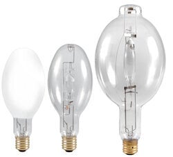 MS1000/BD-ONLY/64436 Metal Halide Lamp, 1000 W, E39 HID Lamp, BT56 Shape, 110000 Lumens Initial/92000 Lumens Mean