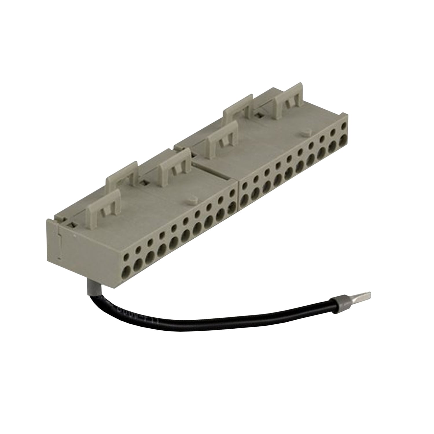 ABE7BV20 Advantys PLC Terminal Block, 20 Terminals, Snap-On Wire Clamp, For Use With Modicon Quantum Automation Platform