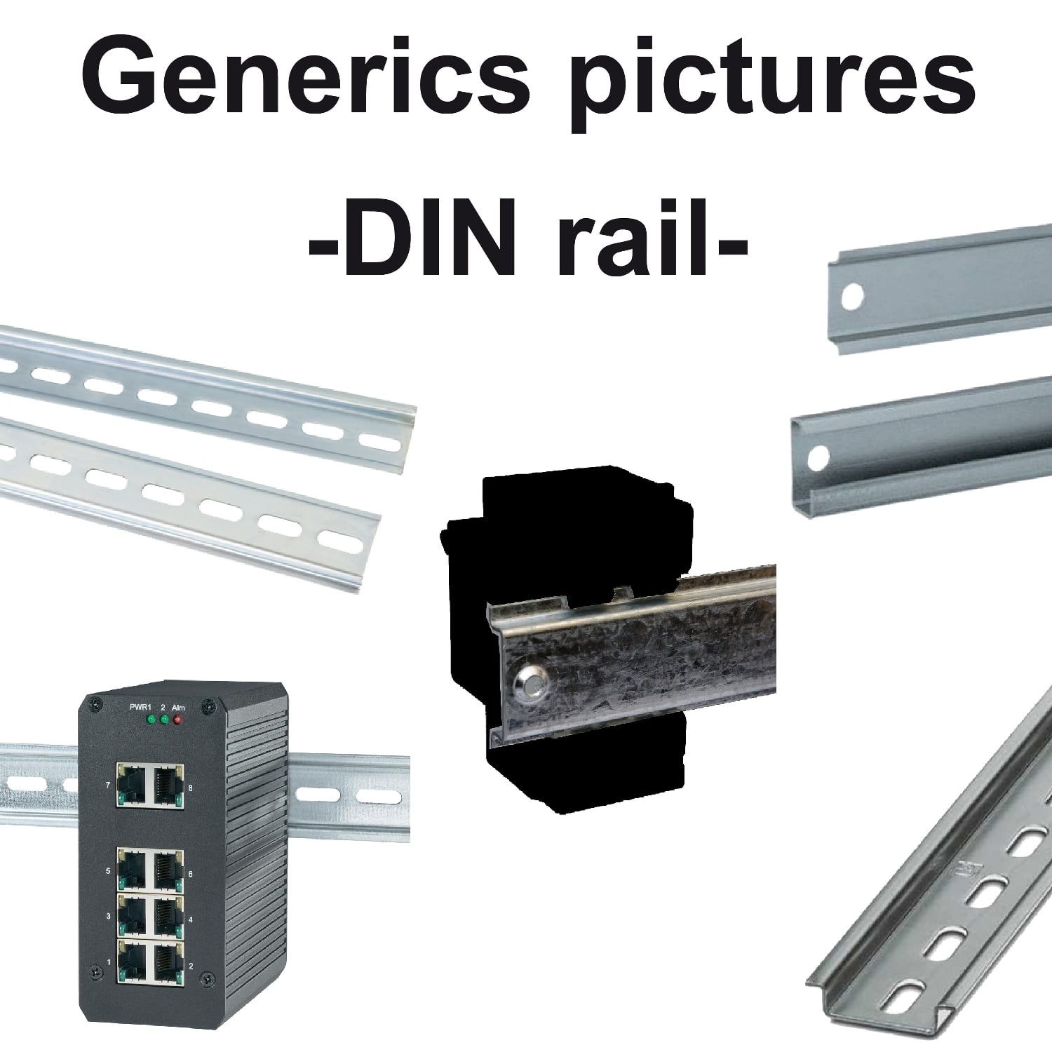 VW3A31852 Mounting Plate, DIN Rail Mount