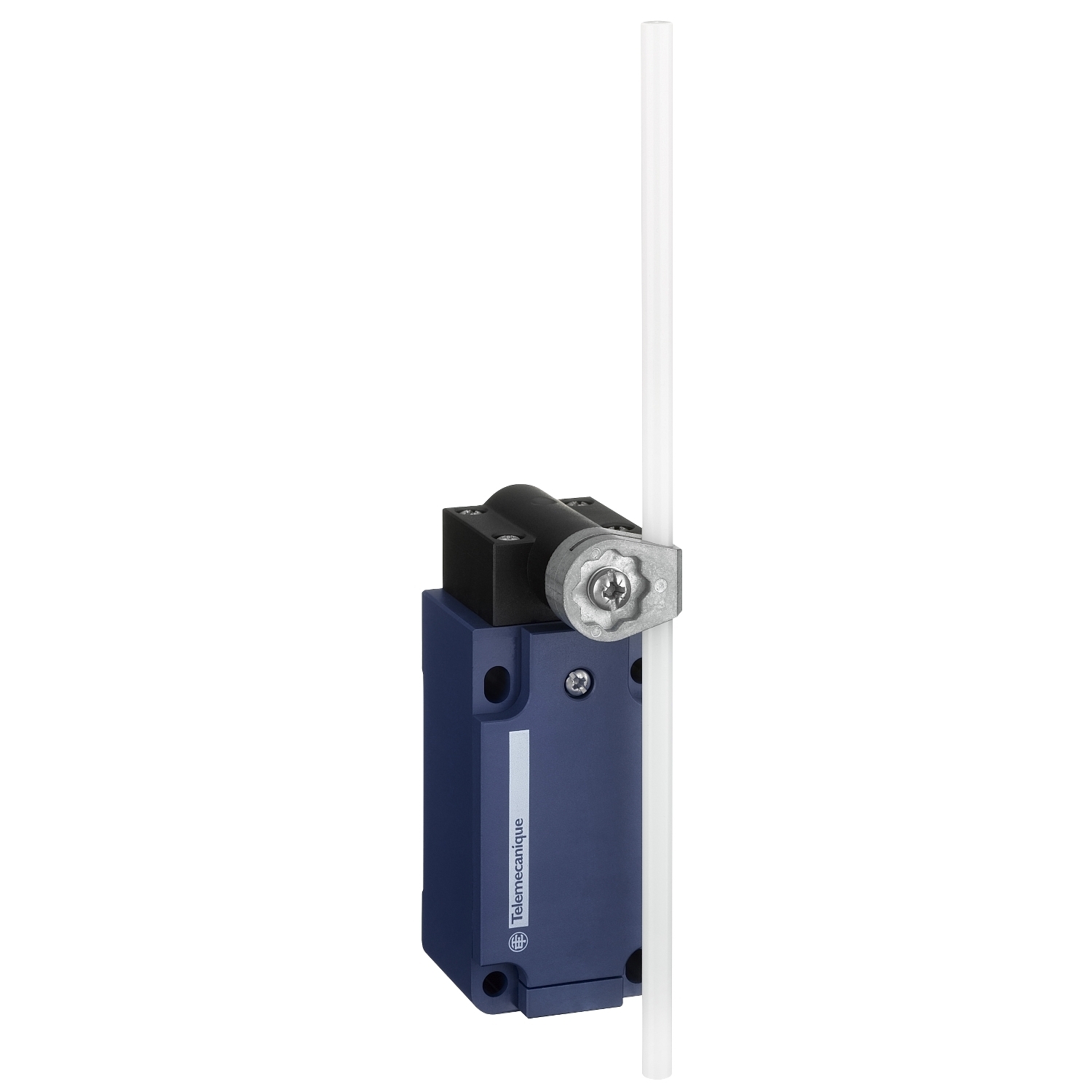 XCKS159 OsiSense Fixed Heavy Duty Standard Limit Switch, 240 V AC, 10 A, Spring Return/Round Rod Lever Actuator, 1NO-1NC Contact, 2 Poles