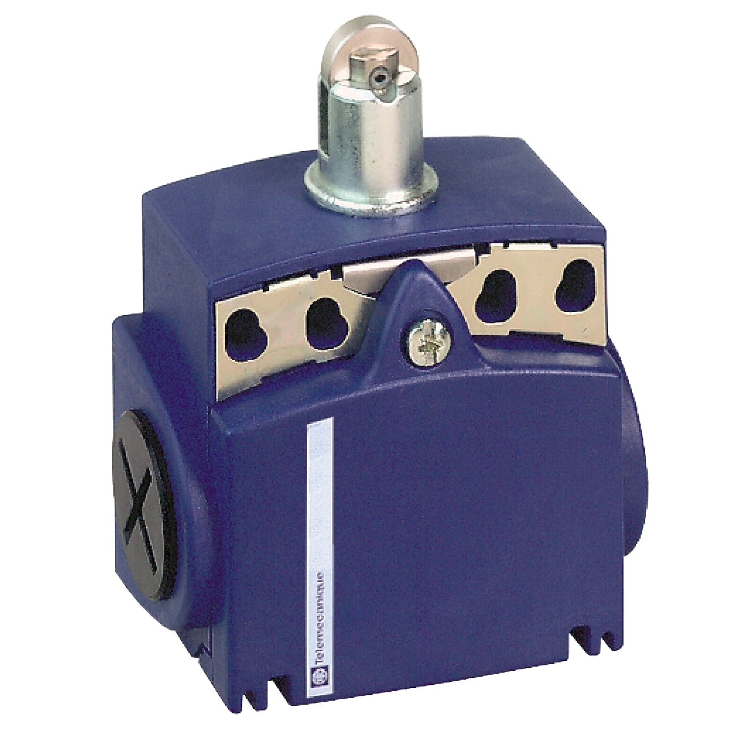 XCKT2102N12 XCKT Standard Plunger Actuated Limit Switch, 300 V AC, 10 A, Spring Return Roller Plunger Actuator, 1NO-1NC Contact, 2 Poles