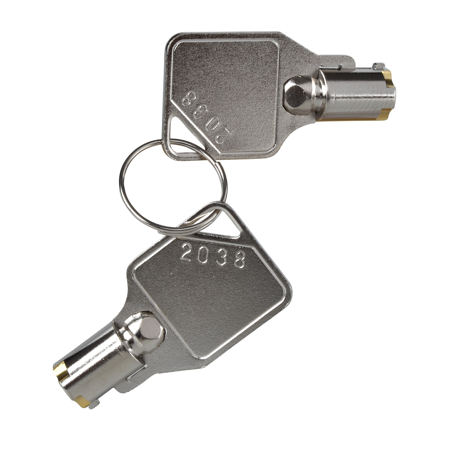 XCSZ25 Preventa Lock/Unlock Manual Guard Tubular Operating Key, For Use With XCSLF, XCSB, XCSC and XCSE Series Safety Interlock Key Type Metal Guard Switch, NEMA 4/4X/12/IP67 Enclosure