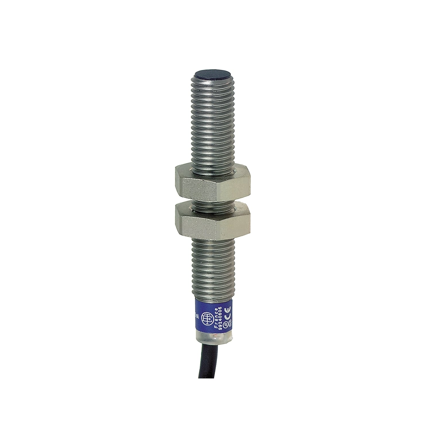 XS1M08MA230 OsiSense XS Fixed Cylindrical Proximity Sensor, Inductive, Discrete Output, 1NO Contact, 24 to 240 V AC/24 to 210 V DC