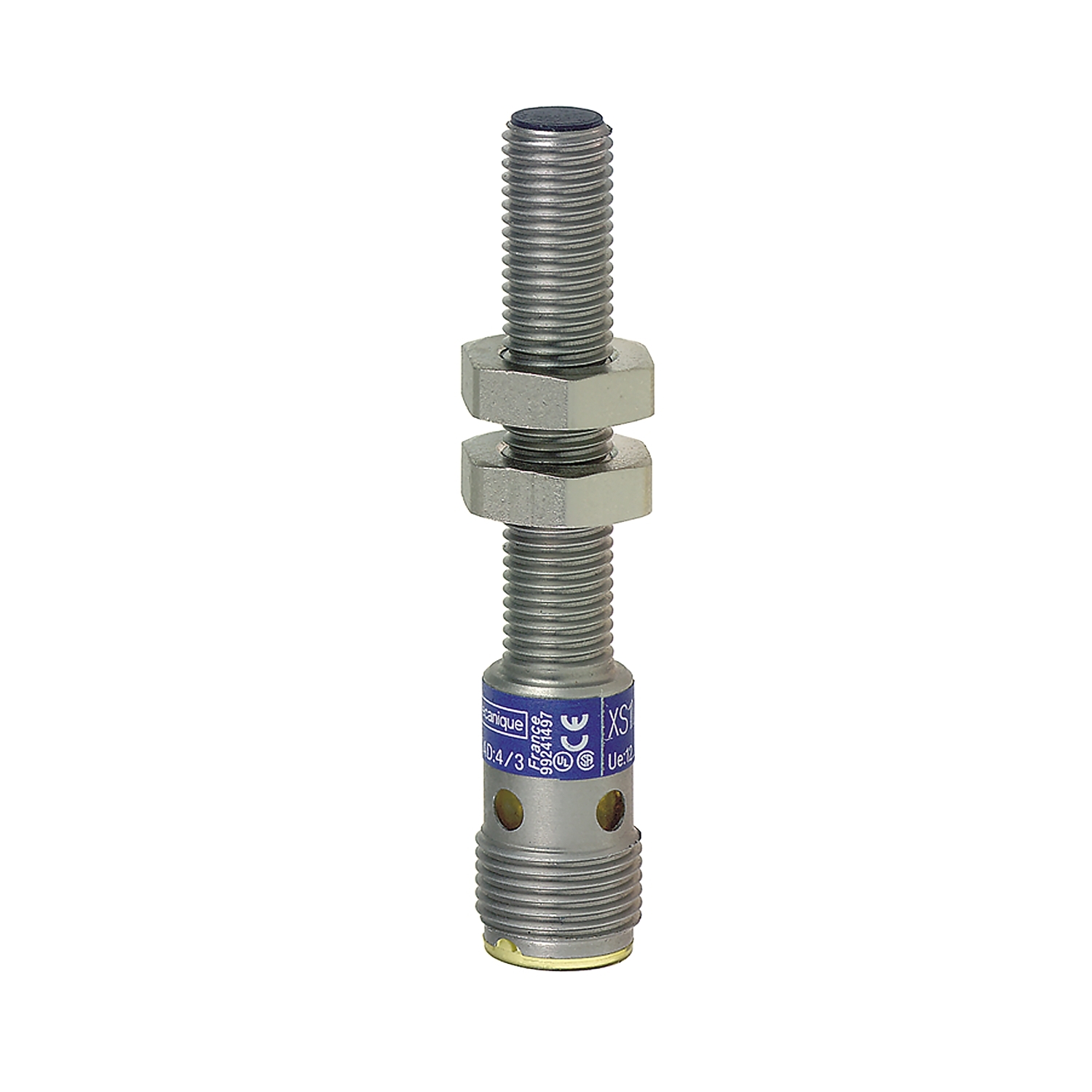 XS1M08MA230K OsiSense Fixed Cylindrical Probe Proximity Sensor, Inductive, Discrete Output, 1NO Contact, 24 to 240 V AC/24 to 210 V DC