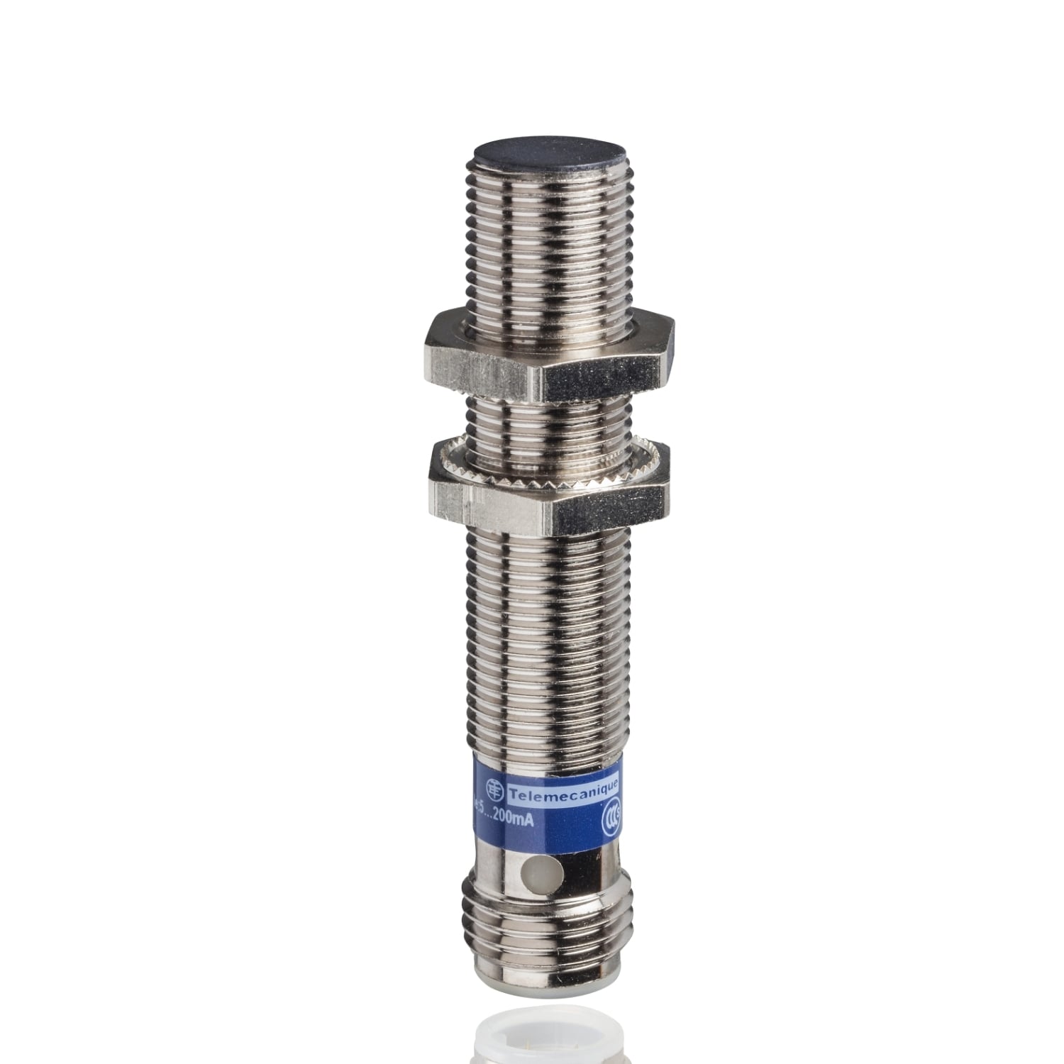 XS1M12KP340D OsiSense XS Fixed Cylindrical Proximity Sensor With Reverse Polarity Protection, Inductive, NPN/PNP Output, 1NO-1NC Contact, 10 to 36/12 to 24 V DC