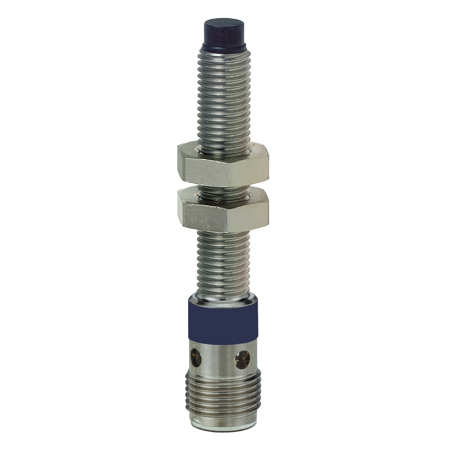 XS2M08PC410D OsiSense XS2 Series Cylindrical Fixed Form Proximity Sensor, Inductive, Discrete/PNP Output, 1NO-1NC Contact, 12 to 24 V DC