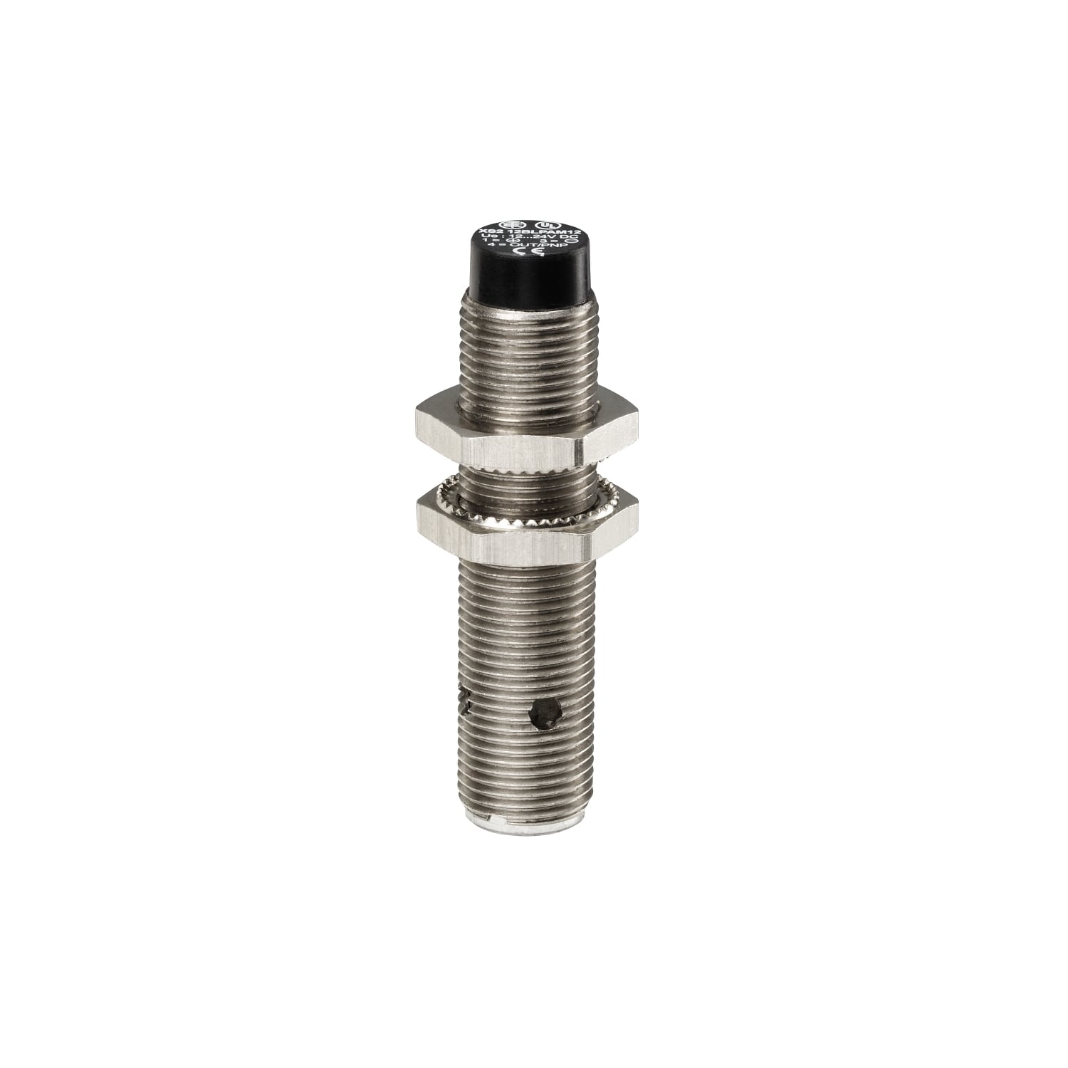 XS2M12KP340D OsiSense XS Fixed Cylindrical Proximity Sensor With Reverse Polarity Protection, Inductive, NPN/PNP Output, 1NO-1NC Contact, 10 to 36/12 to 24 V DC