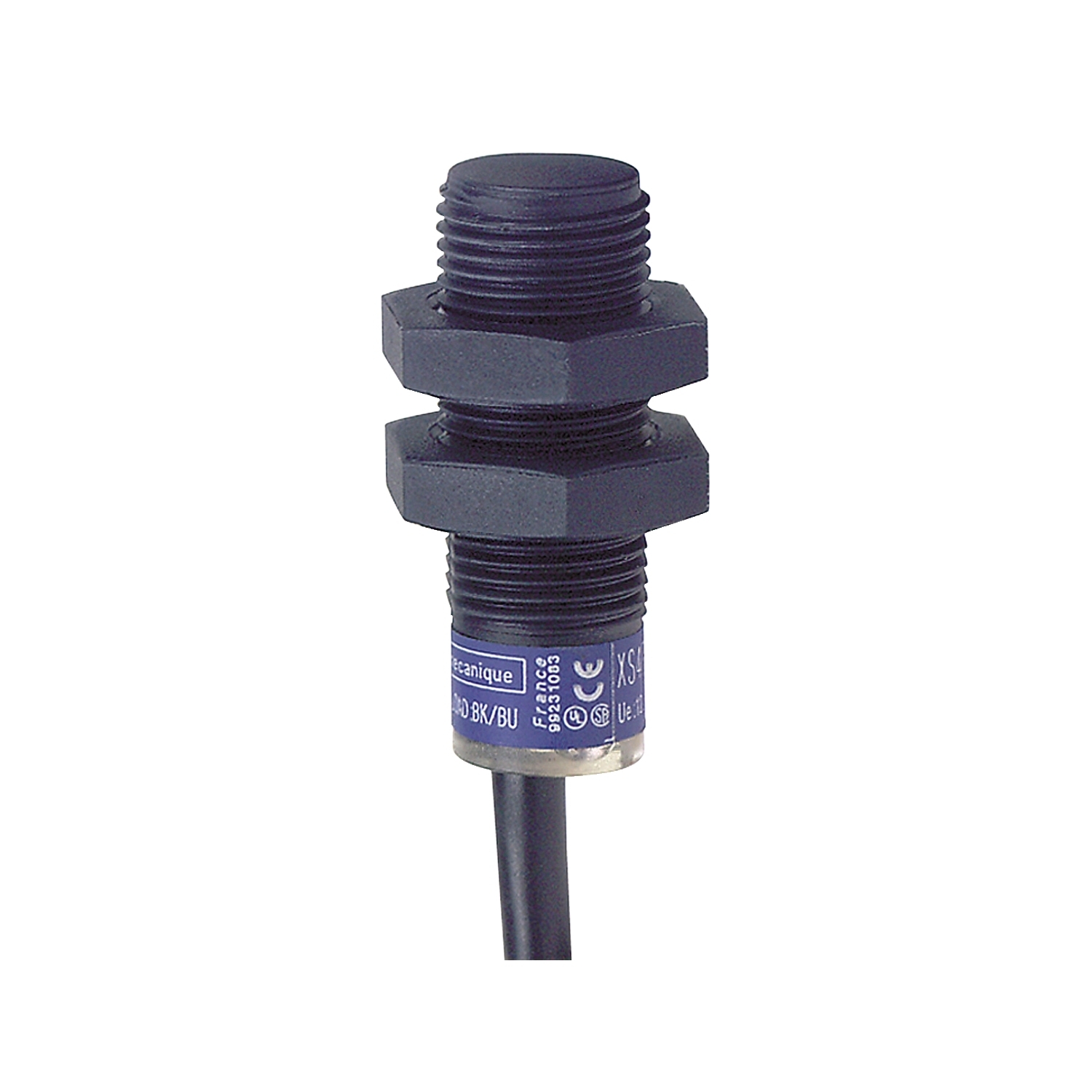 XS4P12PA340 OsiSense XS Fixed Cylindrical Proximity Sensor, Inductive, PNP Output, 1NO Contact, 10 to 36/12 to 24 V DC