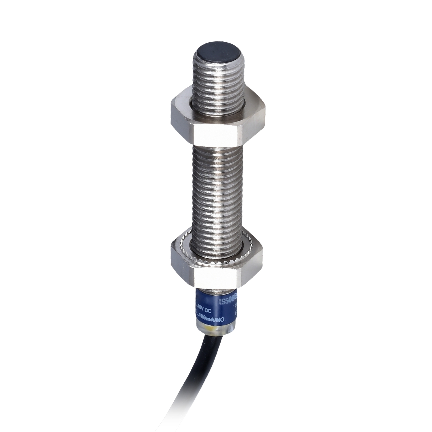 XS508B1PAL2 XS5 Fixed Cylindrical Proximity Sensor, Inductive Sensing, PNP Output, 1NO Contact, 12 to 24 V DC