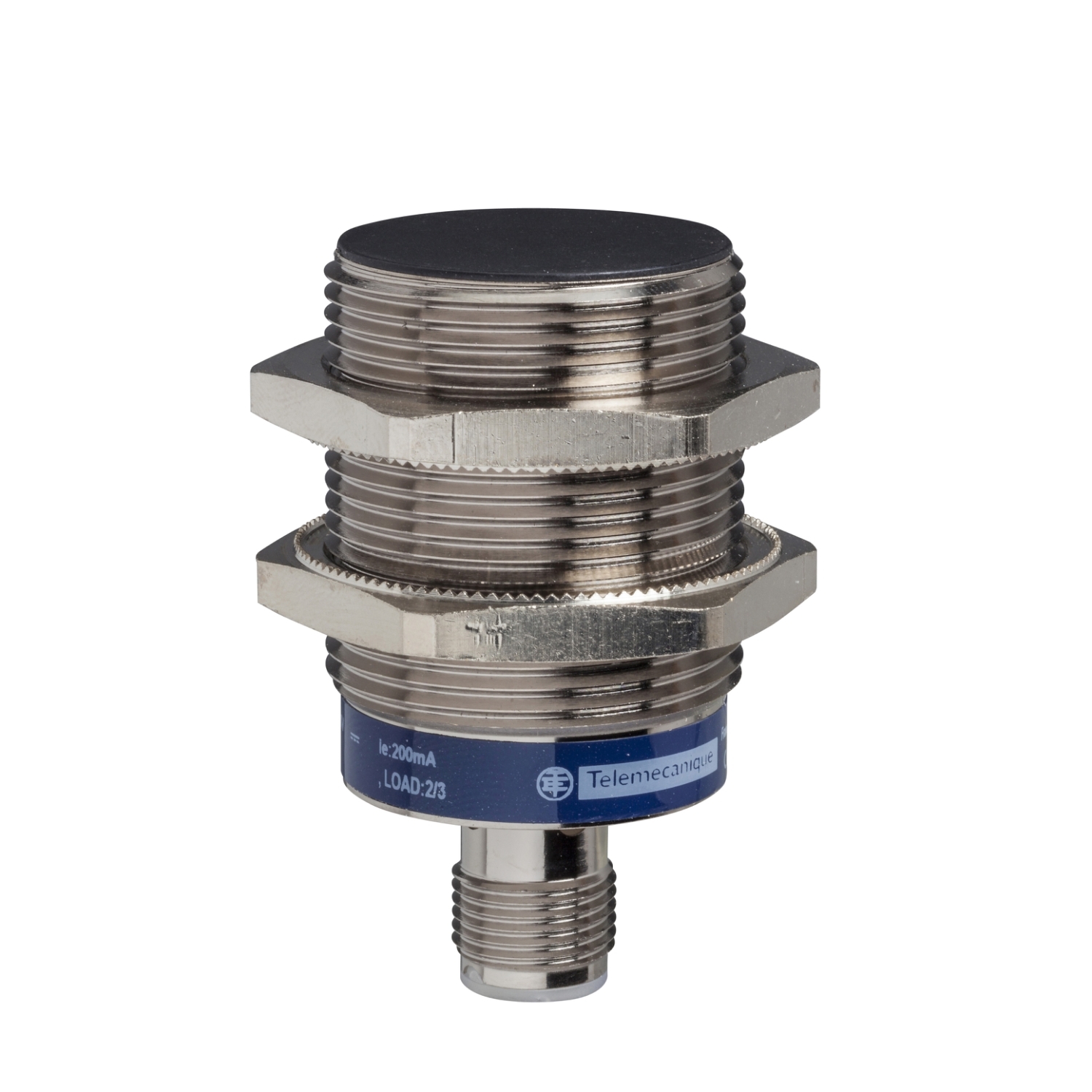 XS530B1PAM12 OsiSense XS Fixed Cylindrical Short Case Proximity Sensor With Reverse Polarity Protection, Inductive, PNP Output, 1NO Contact, 10 to 36/12 to 24 V DC