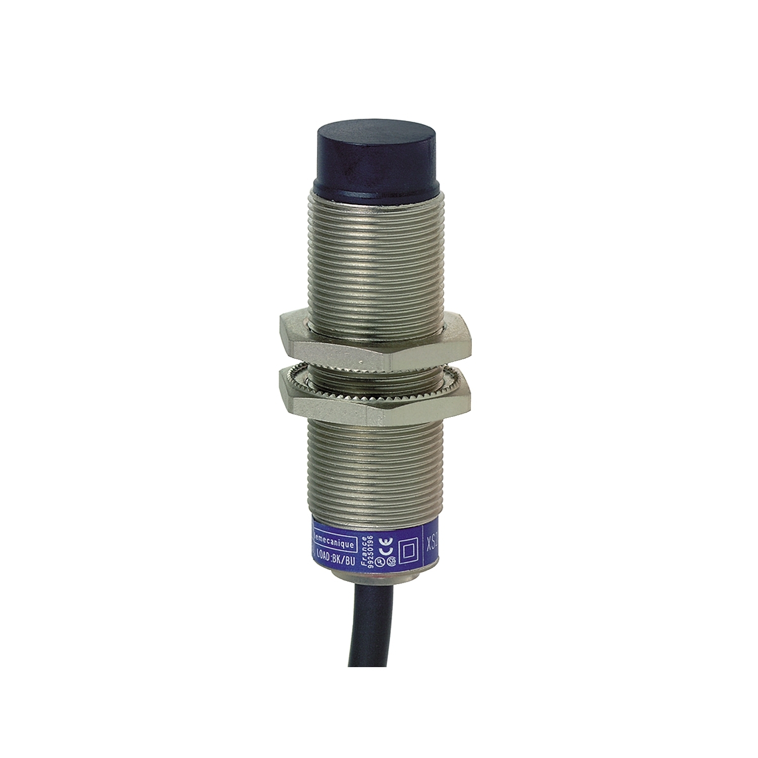 XS618B4MAL2 OsiSense XS6 Series Cylindrical Fixed Form Proximity Sensor, Inductive, Discrete Output, 1NO Contact, 24 to 240 V AC/DC