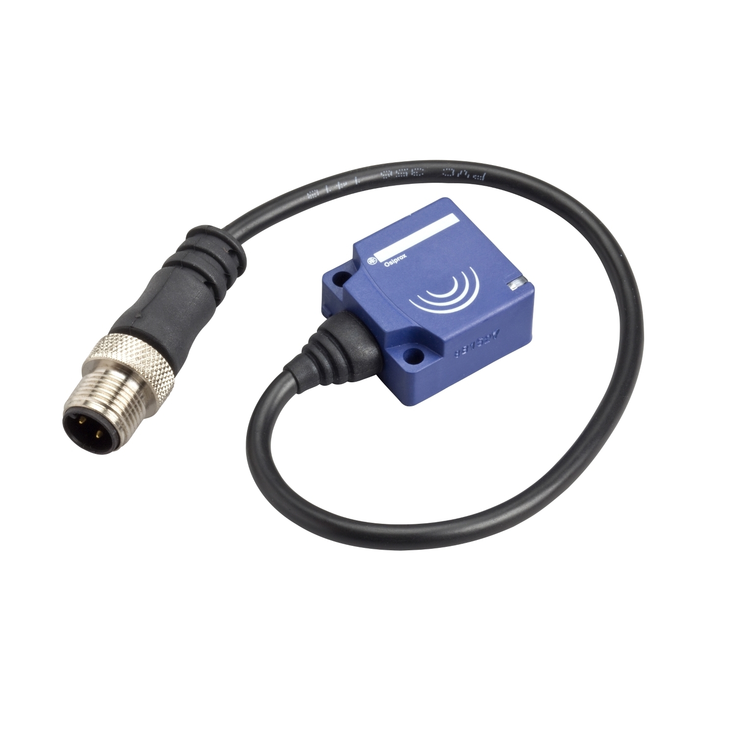 XS7E1A1PBL01M12 OsiSense XS7 Series Fixed Flat Form Proximity Sensor, Inductive, PNP/Discrete Output, 1NC Contact, 12 to 24 V DC