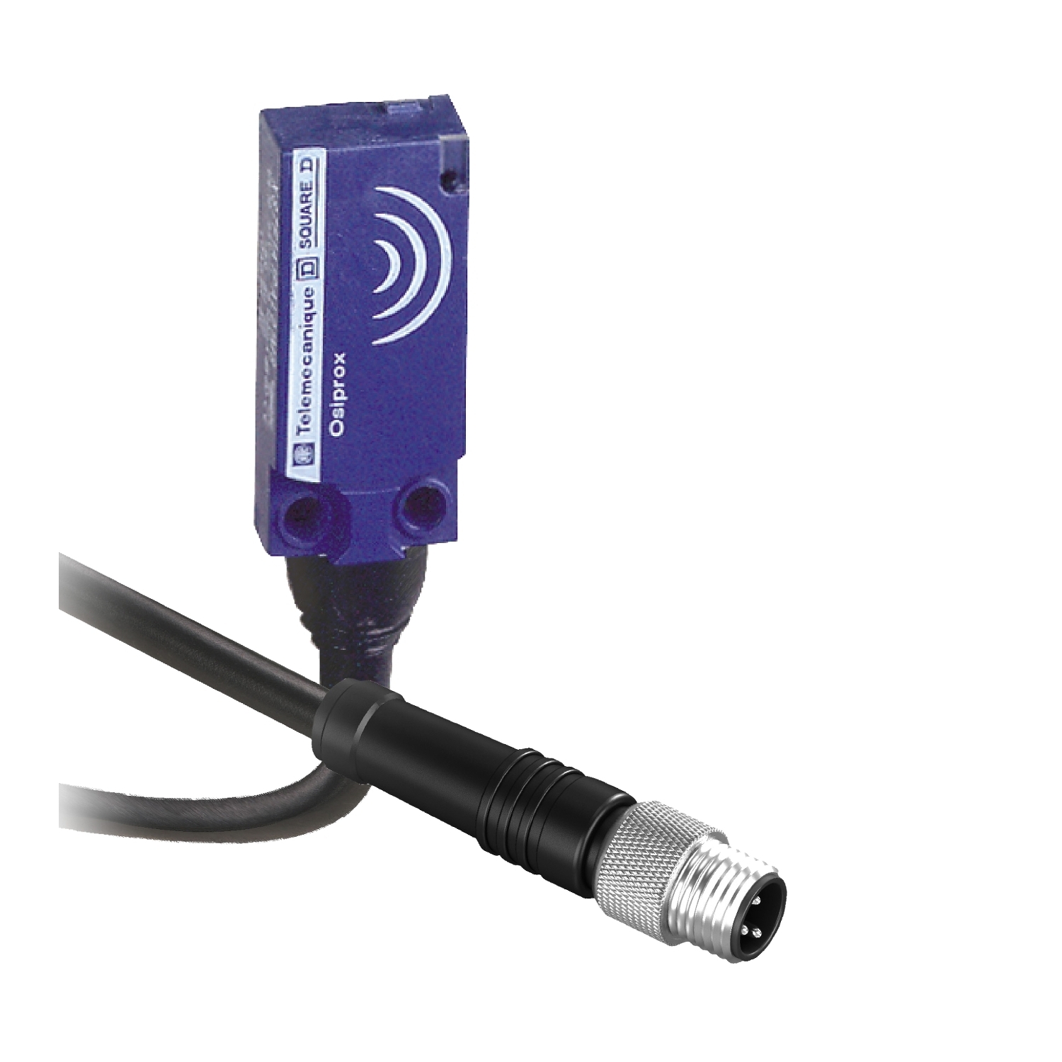 XS7F1A1PBL01M8 OsiSense XS7 Series Fixed Flat Form Proximity Sensor, Inductive, PNP/Discrete Output, 1NC Contact, 12 to 24 V DC