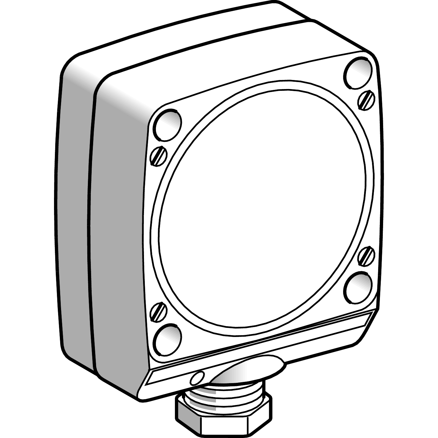 XSDA500519 OsiSense Fixed Proximity Sensor, Inductive, 1NO-1NC Contact, 24 to 240 V AC