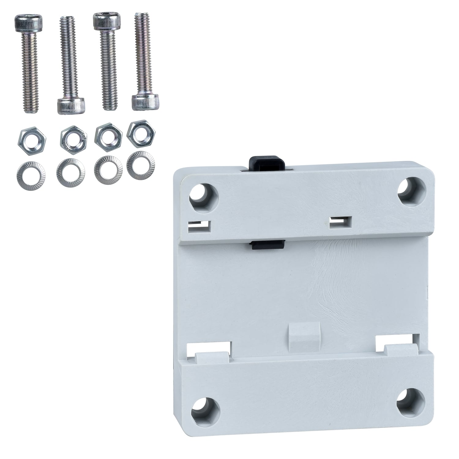 XSZBD10 OsiSense SZ D Adjustable Replacement Adapter Mounting Bracket, For Use With XS Flat Form 80 x 80 x 26 Inductive Sensor