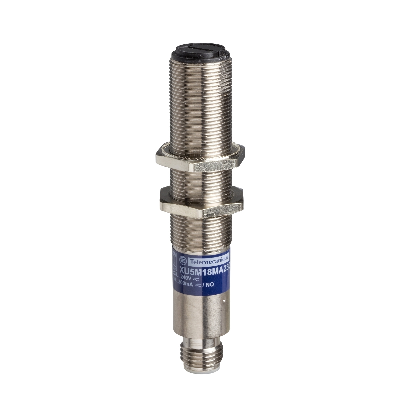 XU5M18MA230K XU5 Photoelectric Sensor, M18 Cylindrical Shape, 0.6 m, Diffused Sensing Beam, 20 ms Response, Solid State Output
