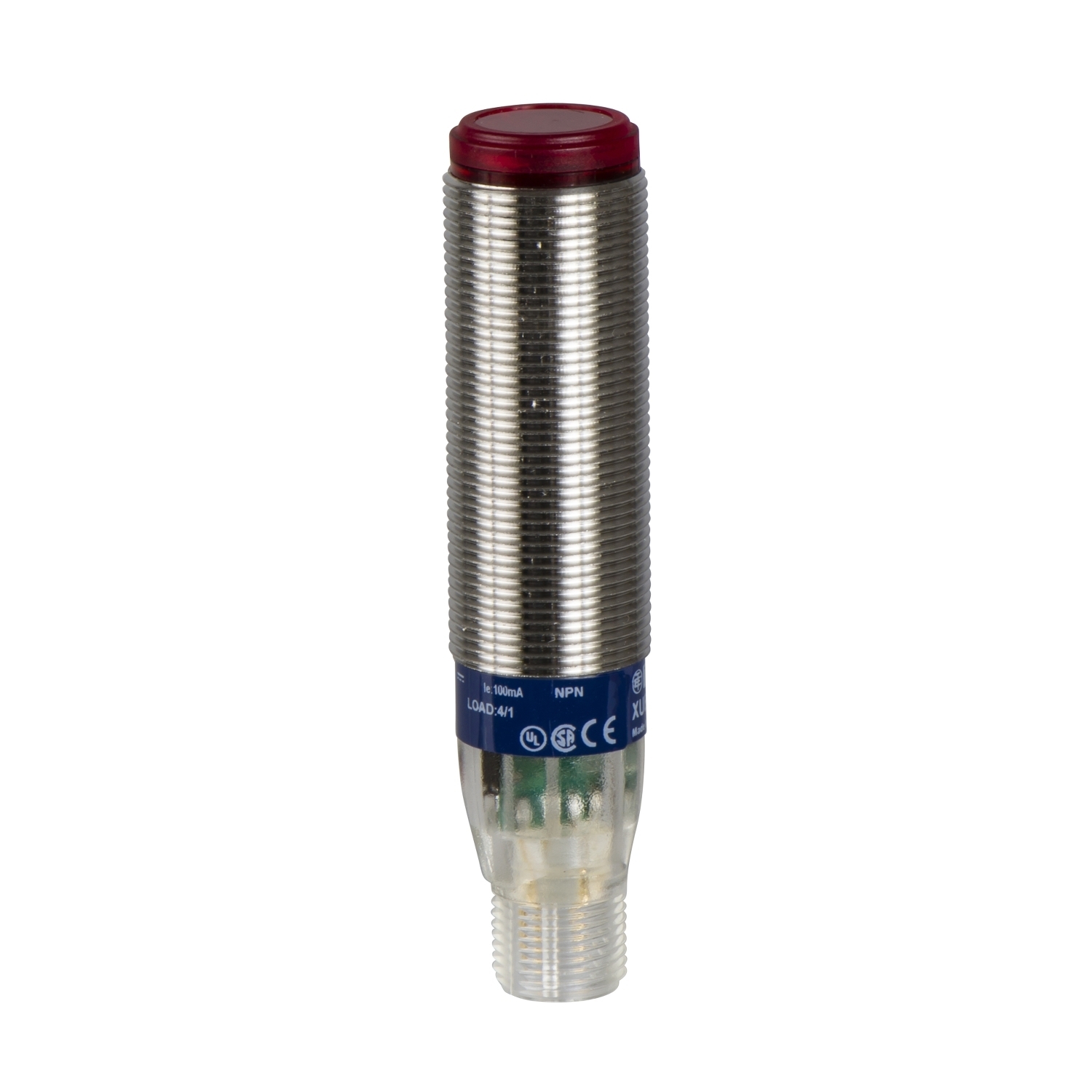 XUB0BKSNM12T OsiSense XU XUB Series Multi-Mode Photoelectric Sensor Transmitter, Cylindrical Shape, 20 m, Infrared Sensing Beam, 2 ms Response, Discrete Output