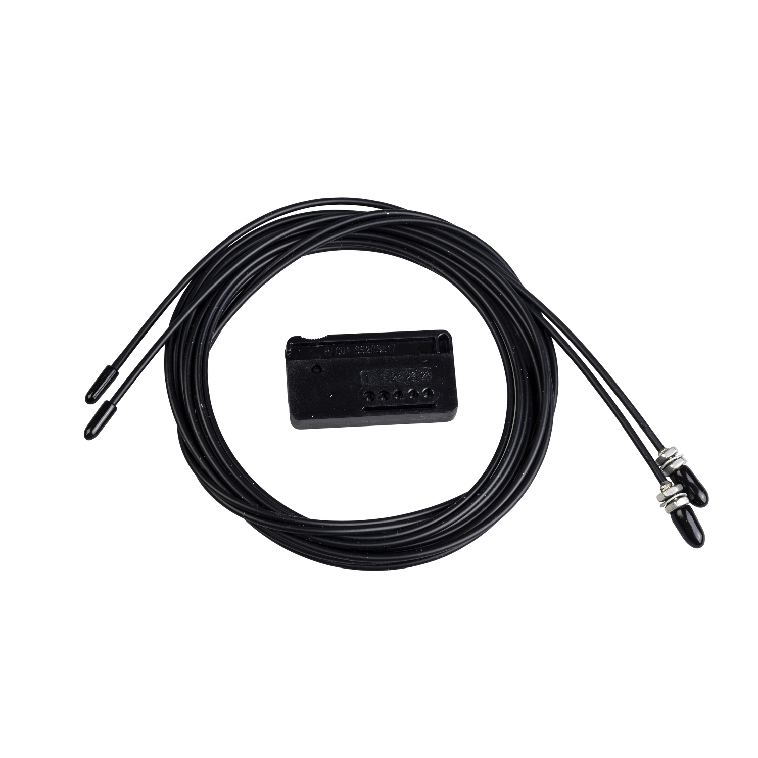 XUFN2P01L2 Through Beam Fiber Optic Cable, M2.6 x 0.45 End Connection, 2 m L, PMMA/PE