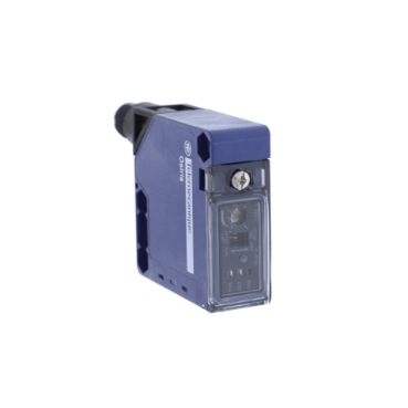 XUK0AKSAM12 OsiSense XU Compact Photoelectric Sensor, Rectangle Shape, 35/0.28/1.2/5.7 m, Infrared Sensing Beam, 2 ms Response, NPN/PNP 1NO-1NC Output