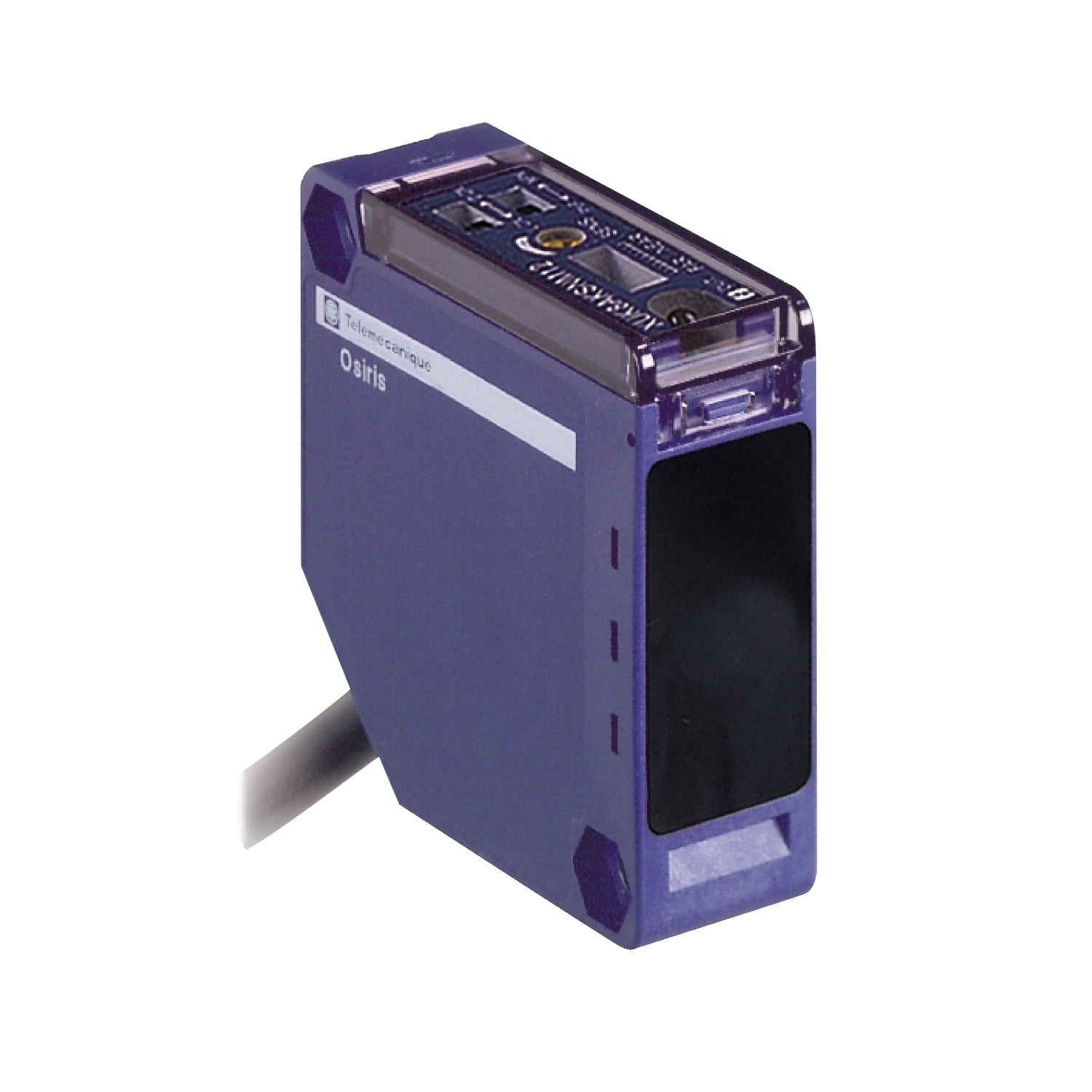 XUK8AKSNM12 OsiSense 5-Wire Compact Proximity Photoelectric Sensor, 1 m, Infrared Sensing Beam, <2 ms Response, NPN/PNP 1NO-1NC Output