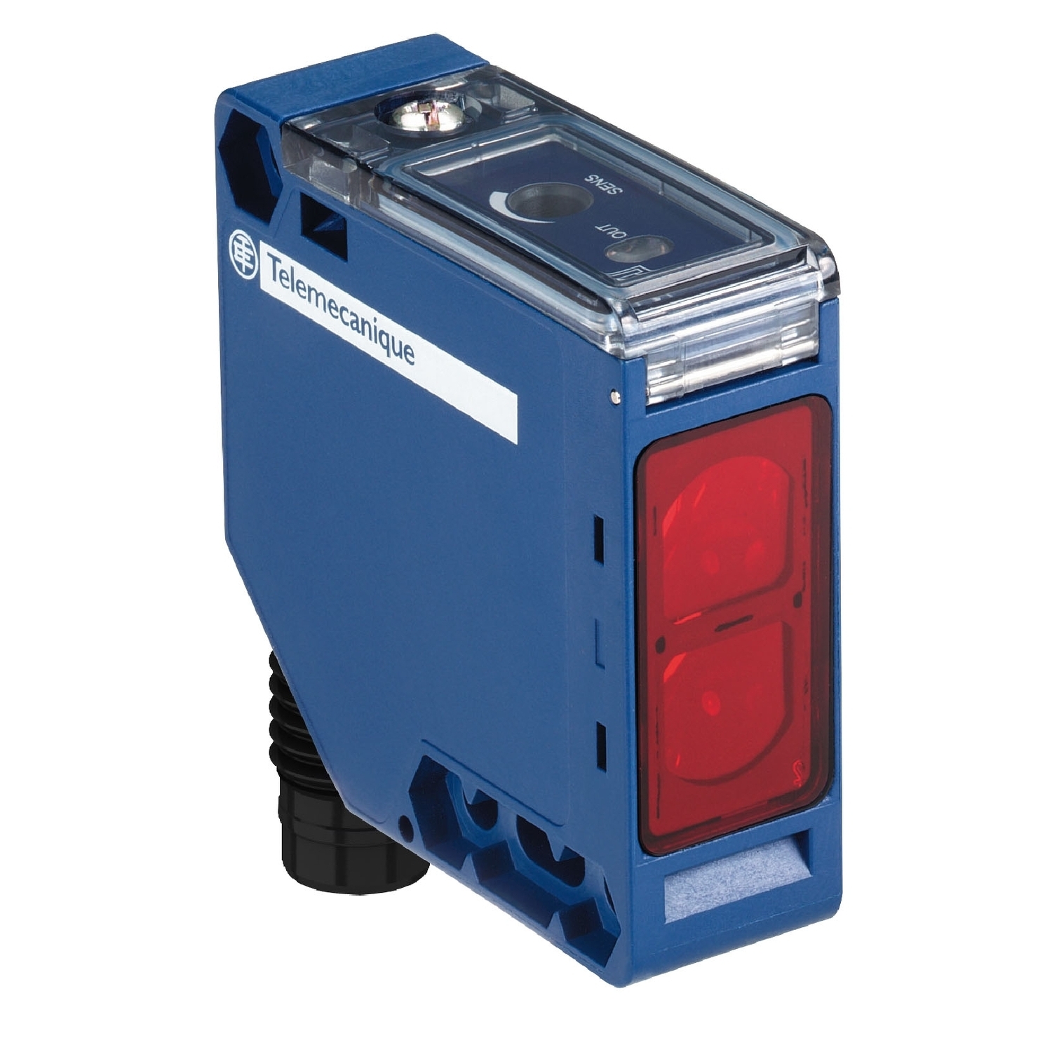 XUK9APANM12 OsiSense XU Simply Easy 3-Wire Compact Corrosion-Resistant Dusttight/Oiltight/Watertight Photoelectric Sensor, Rectangle Shape, 8 m, Infrared Sensing Beam, 2 ms Response, PNP 1NO Output