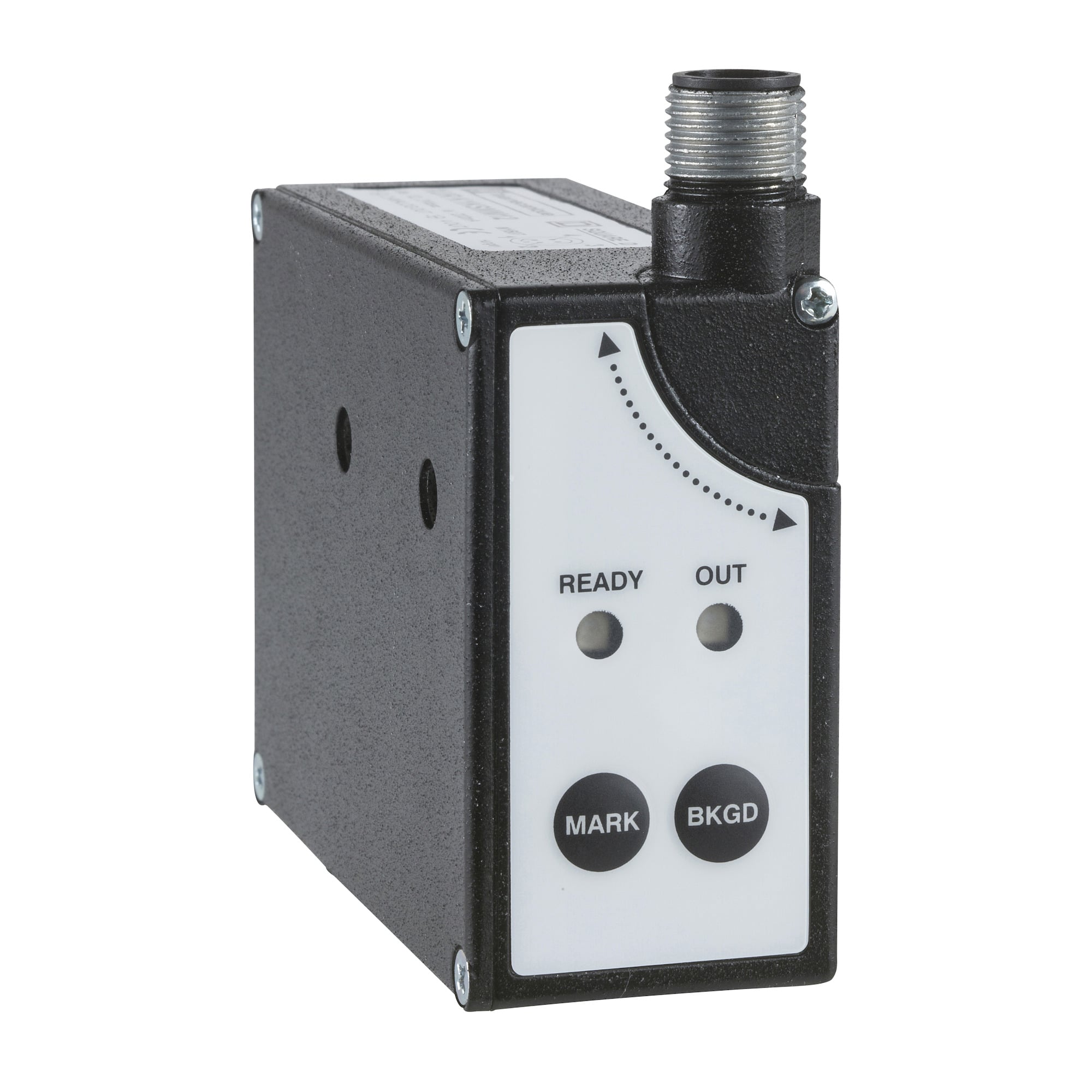 XURK1KSMM12 OsiSense XU Simply Easy 3-Wire Adjustable Compact Photoelectric Sensor With Reverse Polarity Protection, 0.35 in, Infrared Sensing Beam, 0.05 ms Response, NPN/PNP 1NO-1NC Output