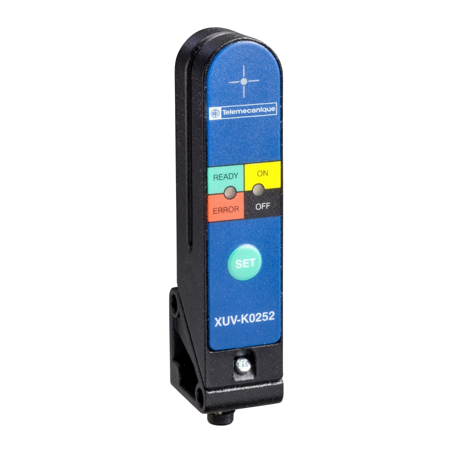 XUVK0252VS OsiSense XU 3-Wire XU Photoelectric Sensor With Reverse Polarity Protection, 2 mm, 30 ms Response, NPN/PNP 2NO-2NC Output