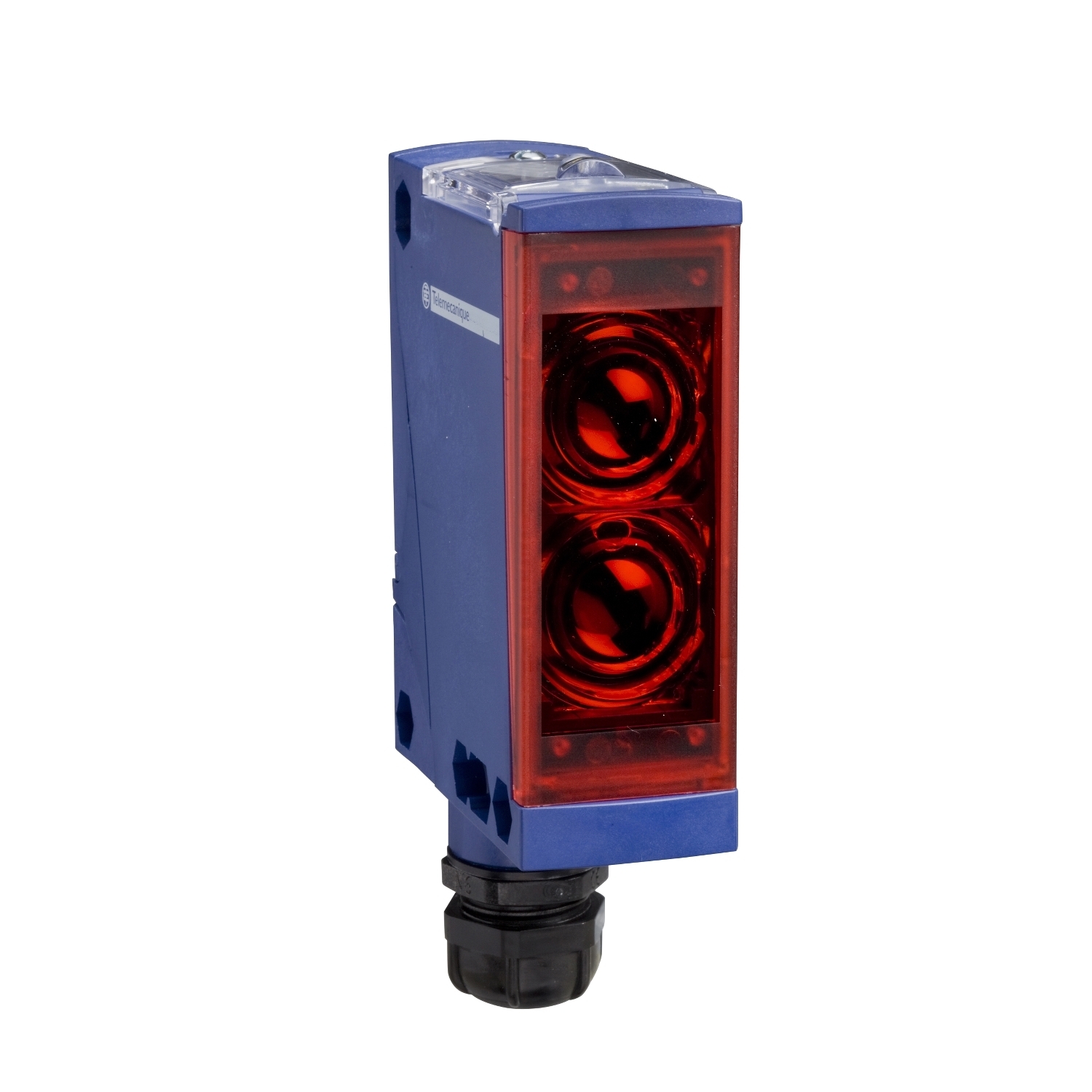 XUX5APANT16 OsiSense XU XUX Series Singlemode Compact Photoelectric Sensor, 2.1 m, Infrared Sensing Beam, 2 ms Response, PNP 1NO Output