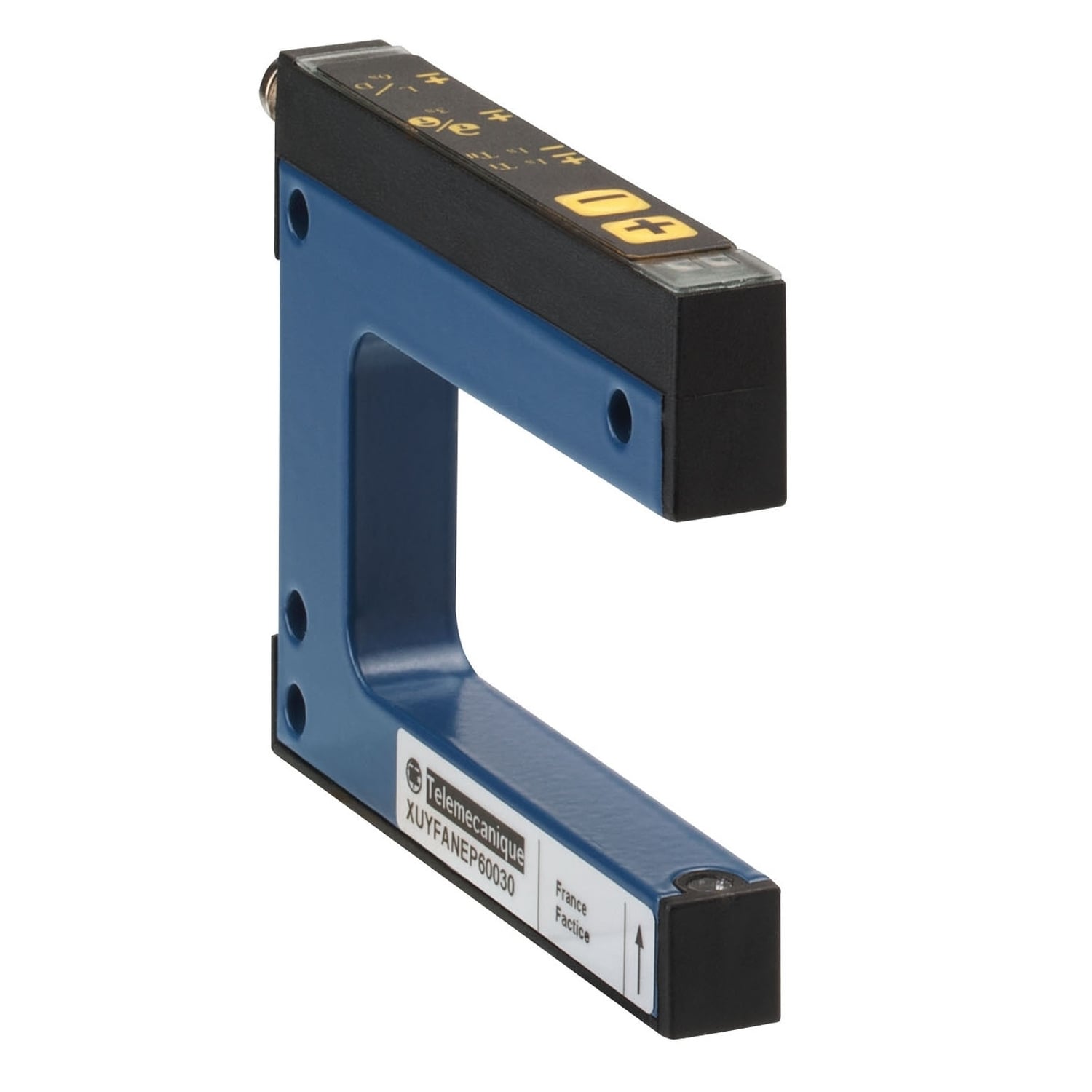 XUYFANEP40030 OsiSense XU XUY Series Photoelectric Sensor, Fork Shape, 1.18 in, Modulated Infrared LED Sensing Beam, -20 to 20 us Response, NPN/PNP 1NO-1NC/Programmable Output
