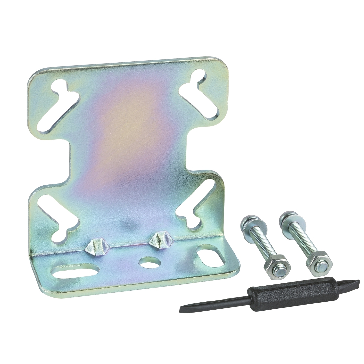 XUZA51 OsiSense Fixing Bracket, For Use With XUK Series Photoelectric Sensor, Direct Mount, Metal