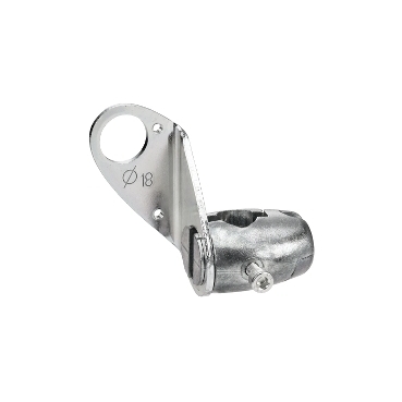 XUZB2003 OsiSense 3-D Fixing Bracket With Ball Joint, For Use With XUZC50 and XUB Series 18 mm Photoelectric Sensor