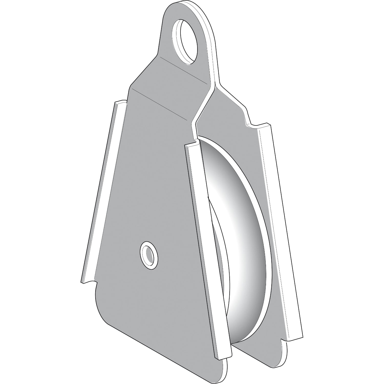 XY2CZ708 Preventa Pulley Support, For Use With XY2CH and XY2CE Series 5 mm Cable EMERGENCY STOP Rope Pull Switch