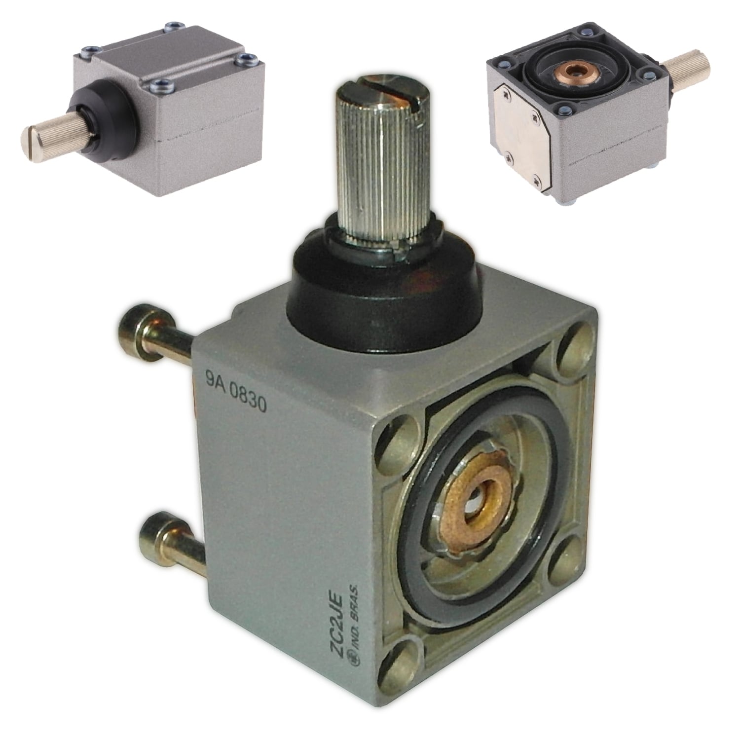 ZC2JE01 OsiSense Rotary Limit Switch Head, Left/Right/CW/CCW Rotary, For Use With XC2J Special Format Limit Switch