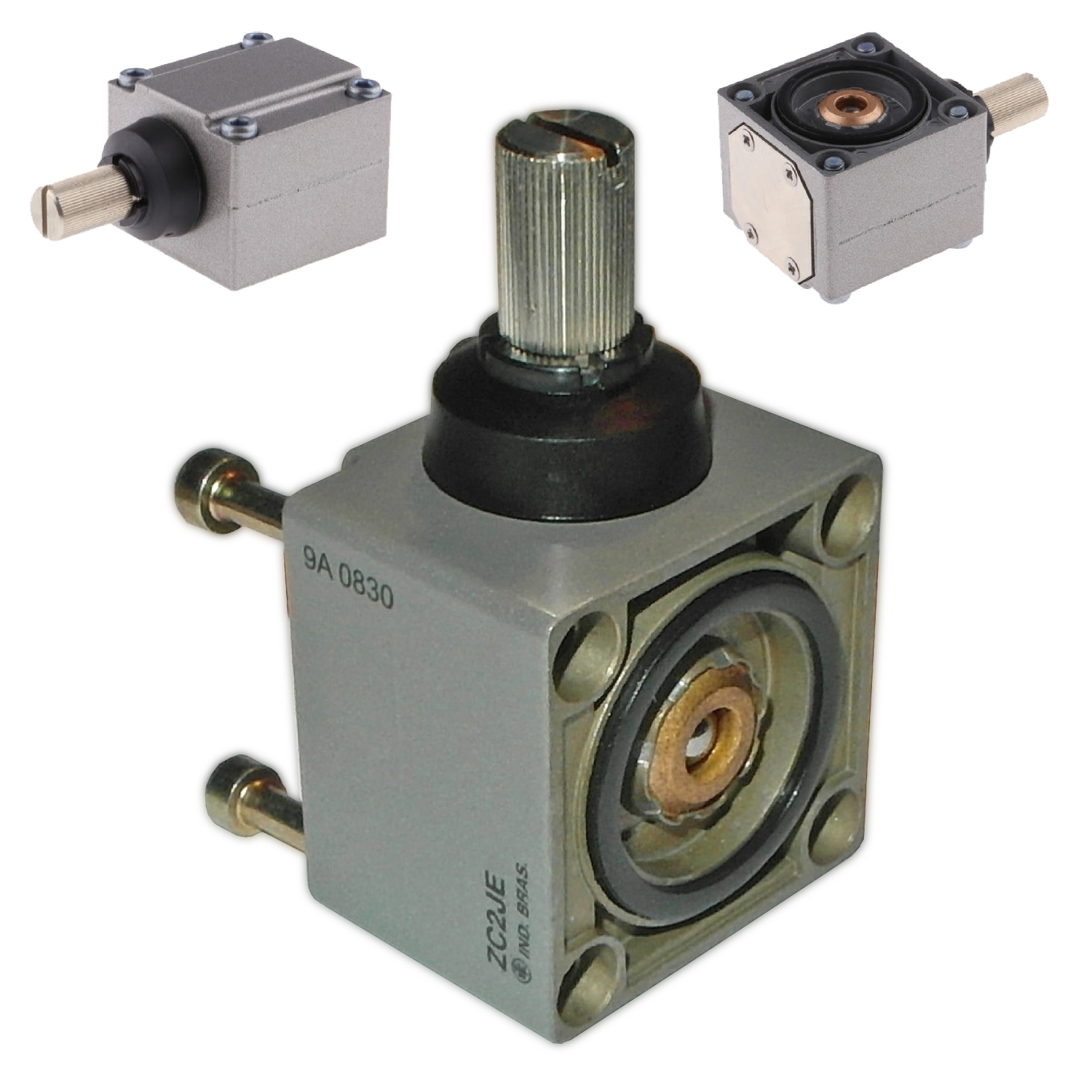 ZC2JE04 OsiSense Rotary Limit Switch Head, Left/Right Lever, For Use With XC2J and ZC2J Series Special Format Limit Switch