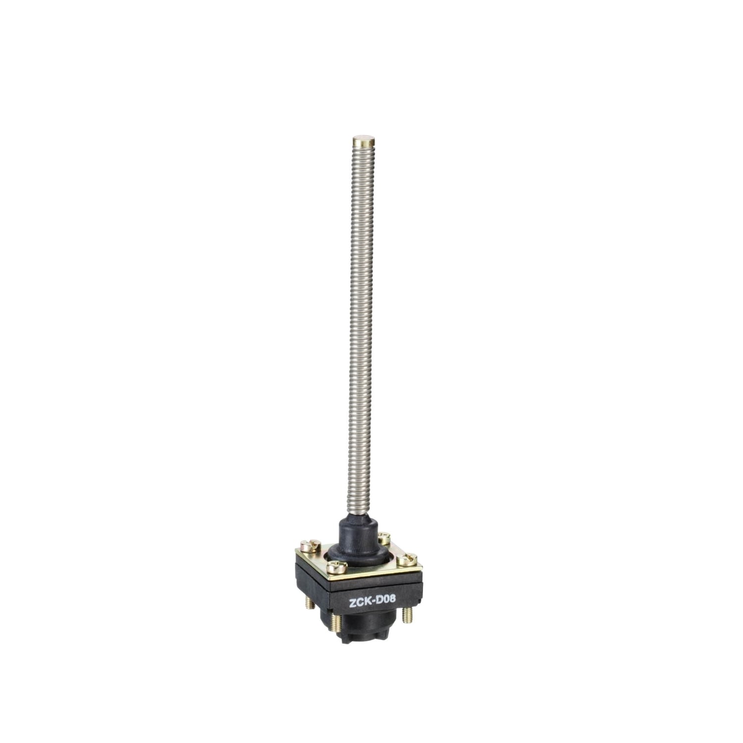 ZCKD08 OsiSense Compact Multi-Directional Rotary Standard Limit Switch Head, Top Wobble Stick, For Use With XCKL, XCKM and XCKS Standard Format Limit Switch