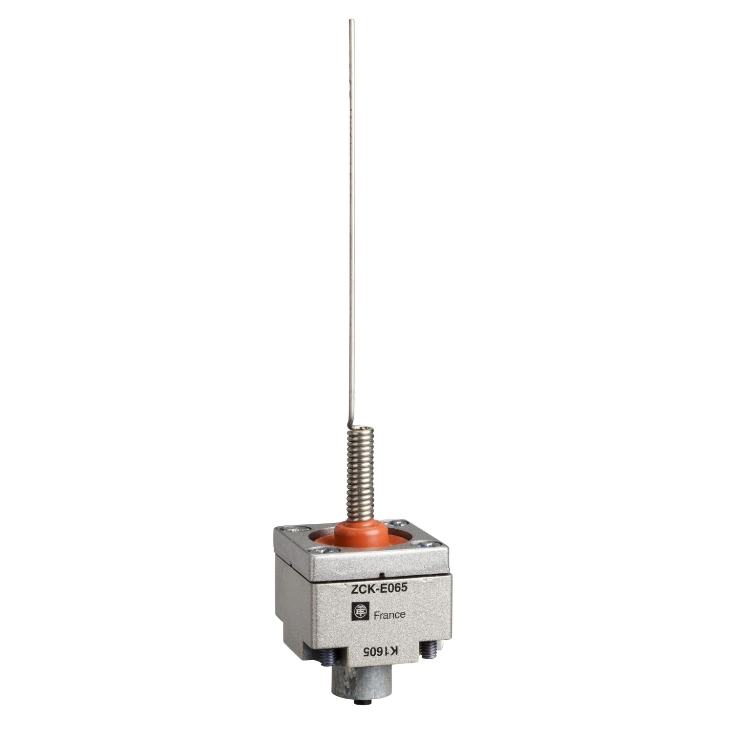 ZCKE06 OsiSense XC Multi-Directional Standard Format Switch Head, Cat Whisker Actuator, For Use With XCKJ, ZCKJ Series Limit Switch